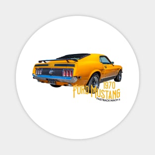 1970 Ford Mustang Mach 1 Fastback Magnet